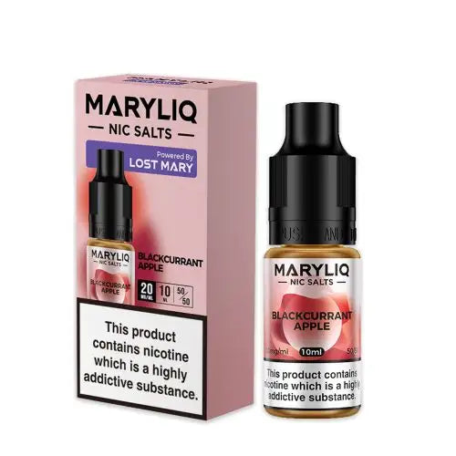 MaryLiq 10ml Nic Salts | Blackcurrant Apple