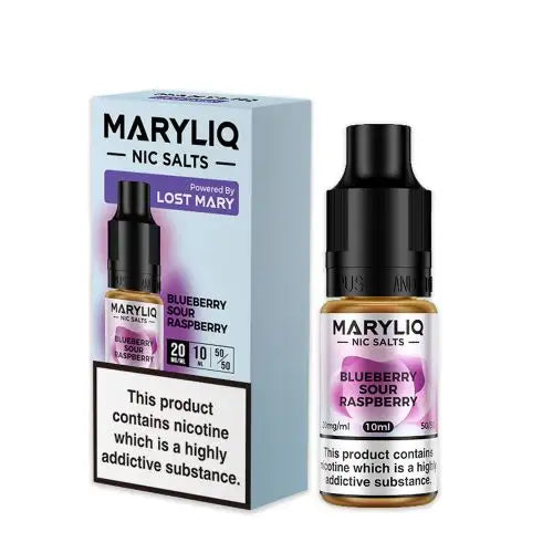 MaryLiq 10ml Nic Salts | Blueberry Sour Raspberry