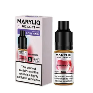 MaryLiq 10ml Nic Salts | Cherry Ice