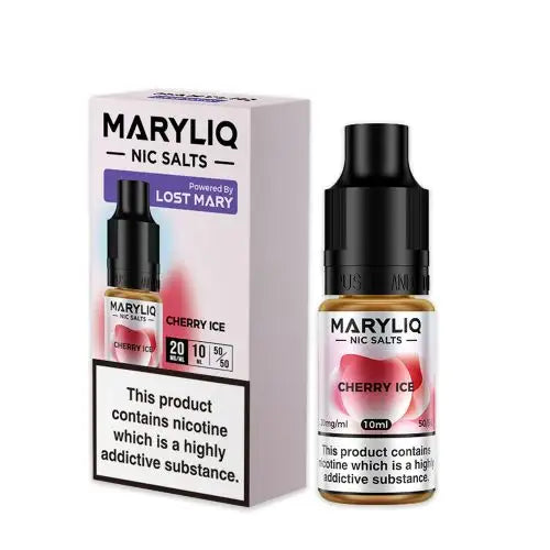 MaryLiq 10ml Nic Salts | Cherry Ice