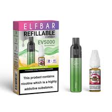 Elf Bar EV5000 Refillable Rechargeable Disposable Vape Kit Elf Bar EV5000 Refillable Rechargeable Disposable Vape Kit
