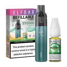 Elf Bar EV5000 Refillable Rechargeable Disposable Vape Kit Elf Bar EV5000 Refillable Rechargeable Disposable Vape Kit