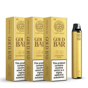 Gold Bar 600 Puff Disposable Vape Device | Pineapple Ice