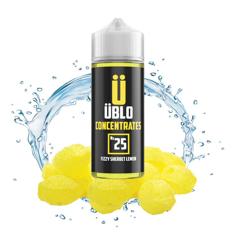Ublo 100ml E-Liquid - No 25 | Fizzy Sherbet Lemon