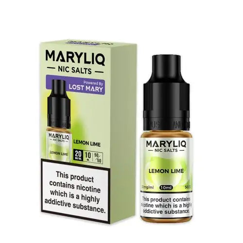 MaryLiq 10ml Nic Salts | Lemon Lime