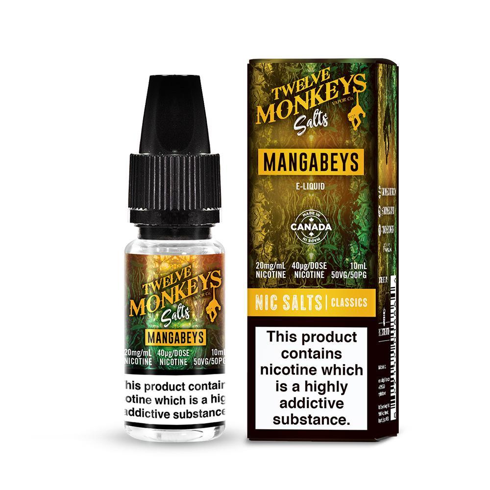 Twelve Monkeys 10ml Nic Salts Twelve Monkeys 10ml Nic Salts