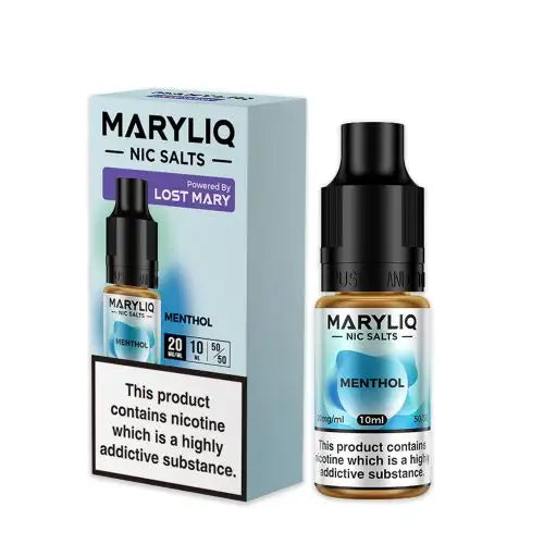 MaryLiq 10ml Nic Salts | Menthol