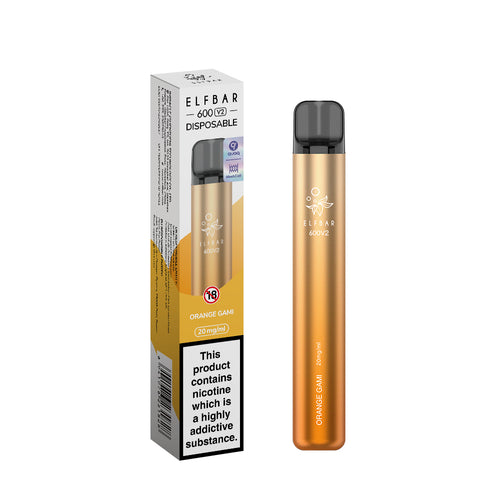 Elf Bar 600 V2 Disposable Vape | Orange Gami