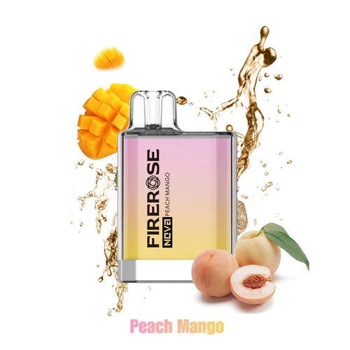 Firerose Nova 600 Disposable Vape Pod | Peach Mango