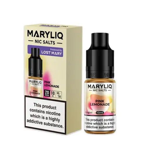 MaryLiq 10ml Nic Salts | Pink Lemonade
