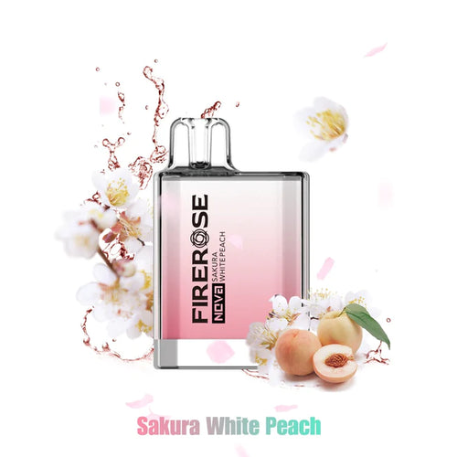 Firerose Nova 600 Disposable Vape Pod | Sakura White Peach