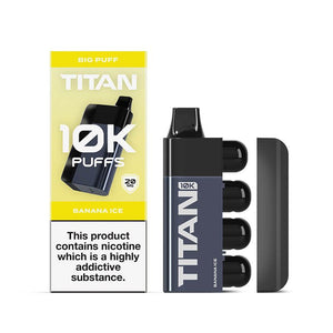 Titan 10K Puff Rechargeable Disposable Vape Kit