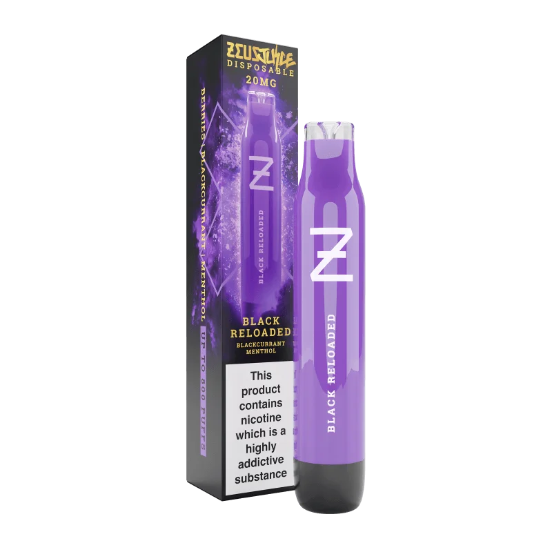 Zeus Juice Disposable 20Mg Pod Device | Black Reloaded