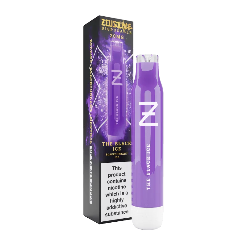 Zeus Juice Disposable 20Mg Pod Device | Black Ice