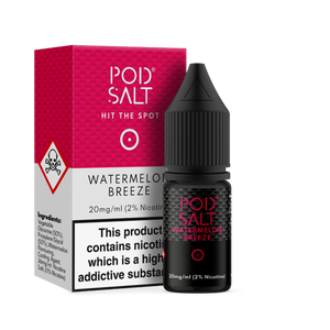 Pod Salt 10Ml Nicotine | Watermelon Breeze Nic Salts