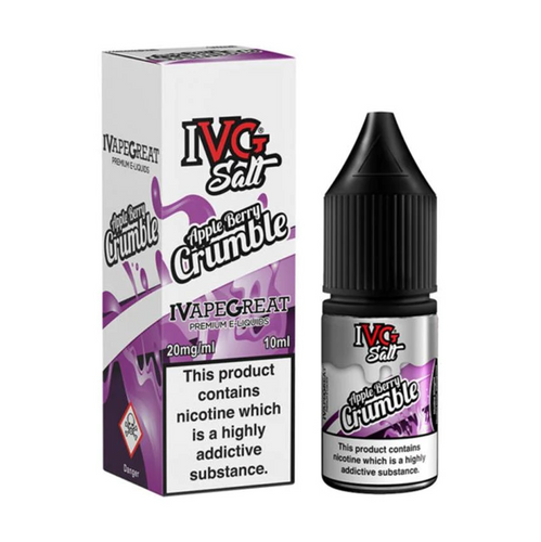 Ivg Nic Salts 10Ml E-Liquid | Apple Berry Crumble Nic