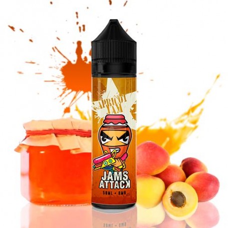 Jams Attack 50Ml Short Fill - Apricot Jam E-Liquid