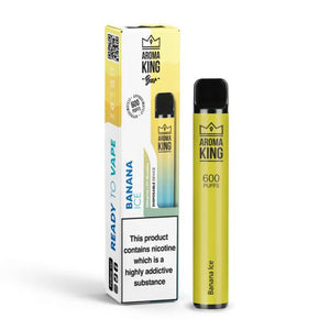 Aroma King Disposable 600 Puff Pod Device | Banana Ice