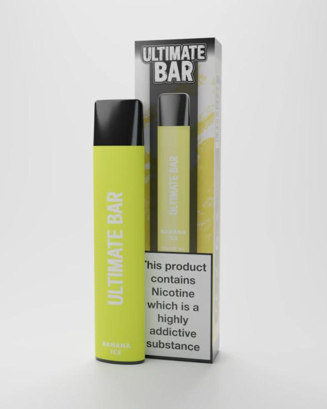 Ultimate Bar Disposable Pod Device 575 Puff | Banana Ice