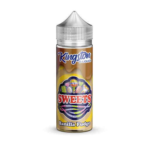Banilla Fudge 100ml E-Liquid Kingston Sweets