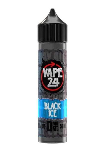 Vape 24 50Ml Short Fill - Black Ice E-Liquid