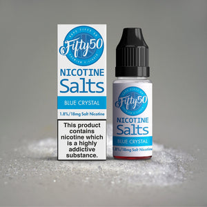 Fifty 50 Nic Salts 10Ml - Blue Crystal