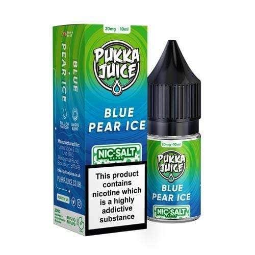 Pukka Juice 10Ml Nic Salts E-Liquid | Blue Pear Ice
