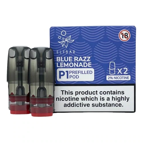 Elf Bar Mate 500 P1 Pre-Filled Pods | Blue Razz Lemonade Elf Bar Mate 500 P1 Pre-Filled Pods | Blue Razz Lemonade