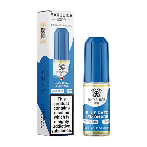 Bar Juice 5000 Nic Salt 10Ml E-Liquid | Blue Razz Lemonade Salts