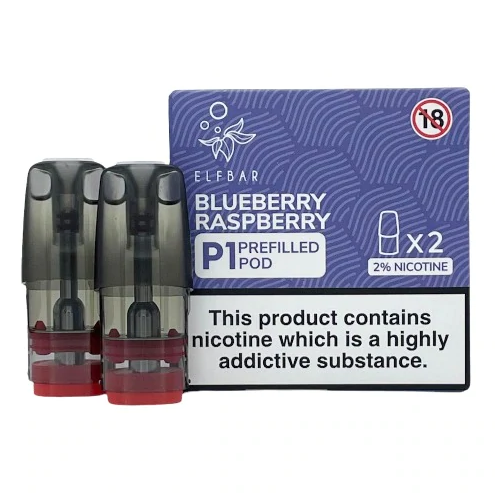 Elf Bar Mate 500 P1 Pre-Filled Pods | Blueberry Raspberry