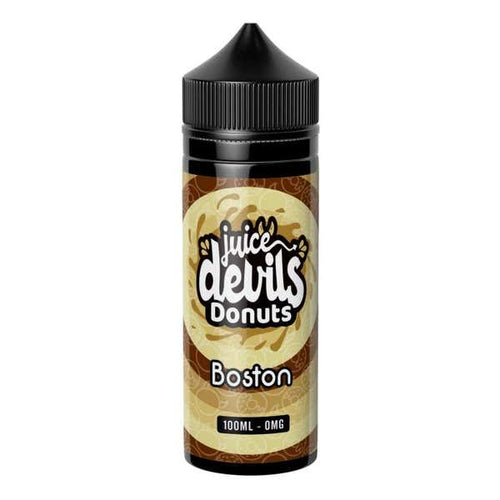 Boston Cream Donut 100ml E-Liquid by Juice Devils