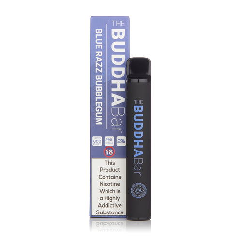 Buddha Bar 600 Puff Disposable Pod Device | Blue Razz Bubblegum