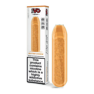 Ivg Bar Disposable Pod Device 600 Puff | Butter Cookie
