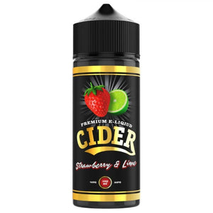 CIDER 100ml E-Liquid Strawberry & Lime