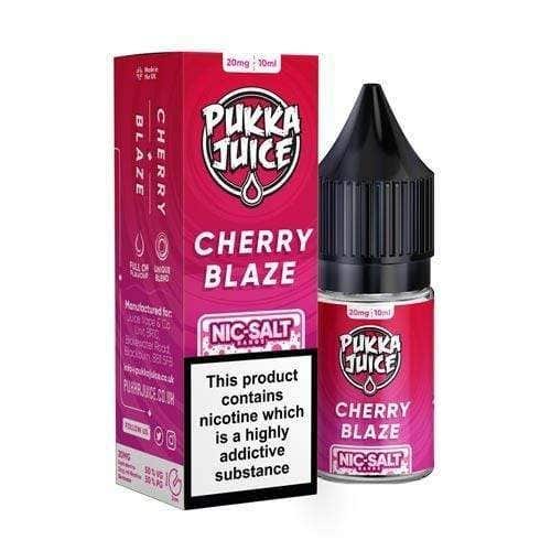 Pukka Juice 10Ml Nic Salts E-Liquid | Cherry Blaze
