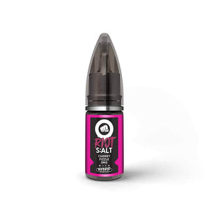 Cherry Fizzle 10ml Nic Salt E-Liquid Riot Squad