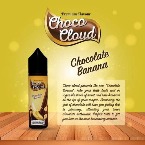 Choco Cloud 50ml Short Fill Chocolate Banana