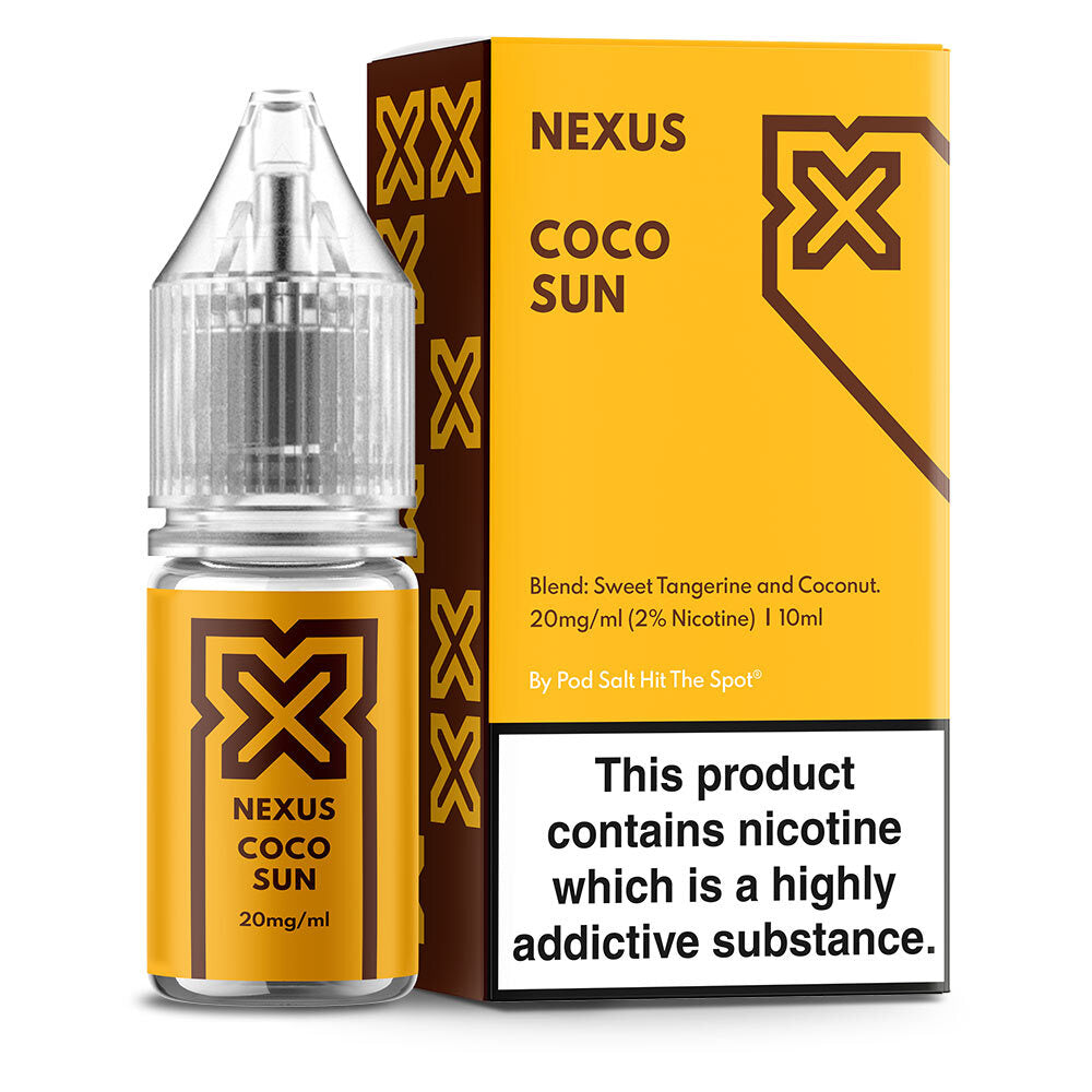 Nexus 10Ml Nicotine Salt - Coco Sun Nic Salts