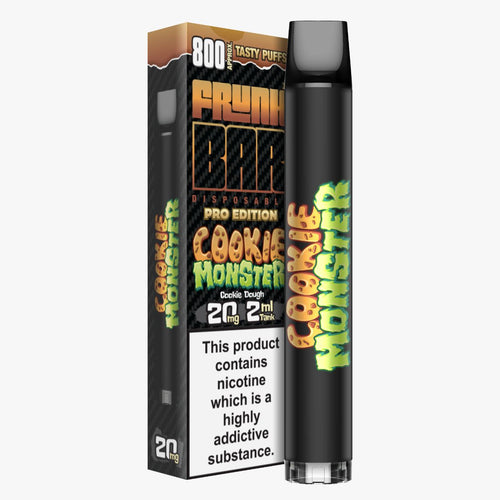 Frunk Bar Pro 800 Puff Disposable Pod Device | Cookie Monster