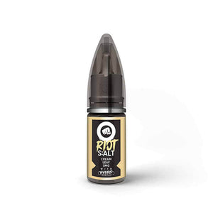 Cream Leaf 10ml Nic Salt E-Liquid Riot Squad