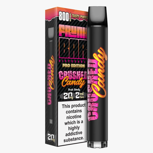 Frunk Bar Pro 800 Puff Disposable Pod Device | Crushed Candy