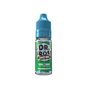 Dr Frost 10ml 50/50 E-Liquid Watermelon Ice