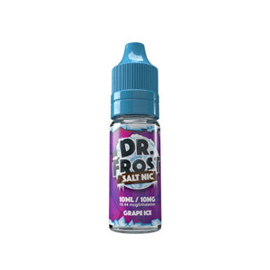 Dr Frost 10ml 50/50 E-liquid Grape Ice