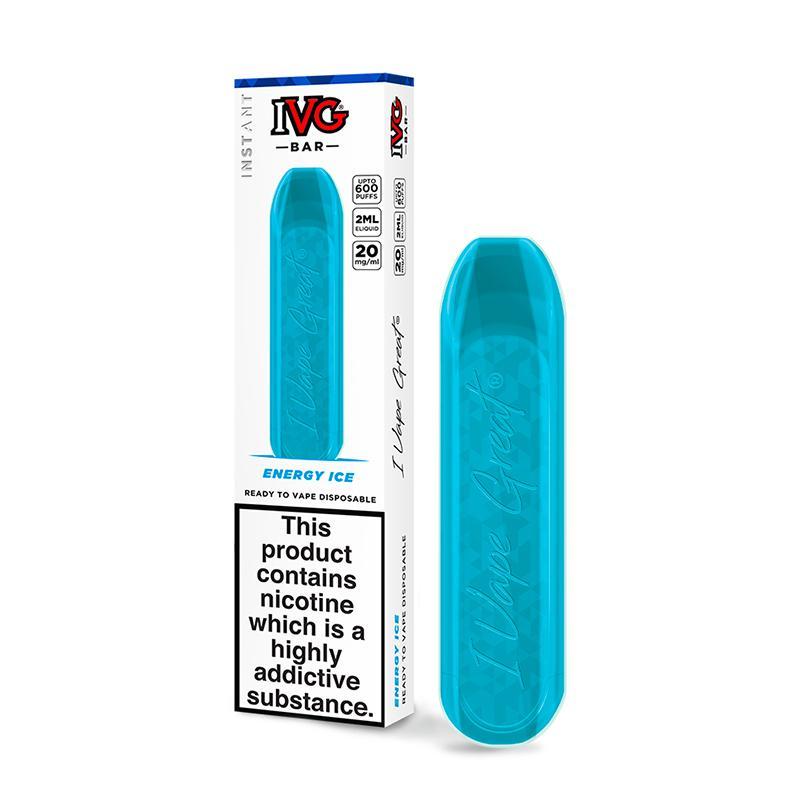 Ivg Bar Disposable Pod Device 600 Puff | Energy Ice