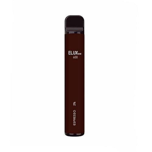 Elux Bar Disposable Pod Device 600 Puff | Espresso