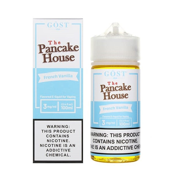 French Vanilla Stacks 100ml E-Liquid by The Pancake House
