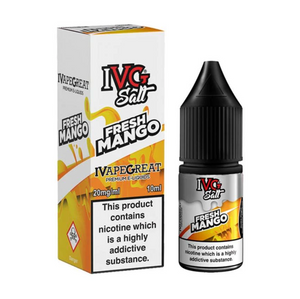 Ivg Nic Salts 10Ml E-Liquid | Fresh Mango Nic