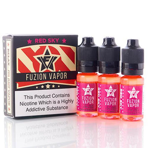 Fuzion Vapor 3X10Ml E-Liquid - Red Sky E-Liquid