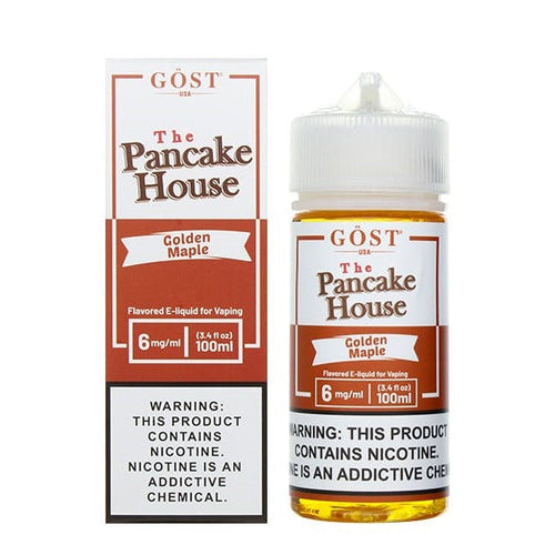 Golden Maple 100ml E-Liquid by The Pancake House