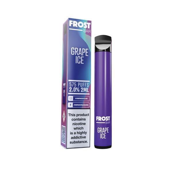 Dr Frost Bar Disposable Pod Device 575 Puff | Grape Ice